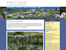 Tablet Screenshot of chanticleergarden.org